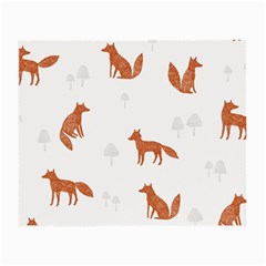 Fox Animal Wild Pattern Small Glasses Cloth by BangZart