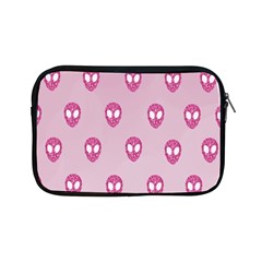 Alien Pattern Pink Apple Ipad Mini Zipper Cases