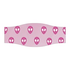 Alien Pattern Pink Stretchable Headband