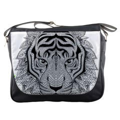 Tiger Head Messenger Bags by BangZart