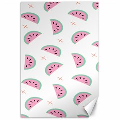 Watermelon Wallpapers  Creative Illustration And Patterns Canvas 24  X 36  by BangZart