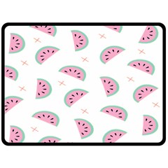 Watermelon Wallpapers  Creative Illustration And Patterns Fleece Blanket (large)  by BangZart