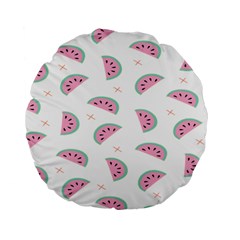 Watermelon Wallpapers  Creative Illustration And Patterns Standard 15  Premium Flano Round Cushions