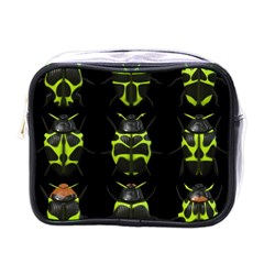 Beetles Insects Bugs Mini Toiletries Bags by BangZart