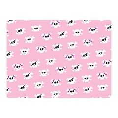 Girly Girlie Punk Skull Double Sided Flano Blanket (mini) 