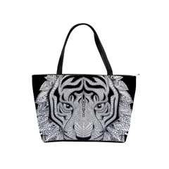 Tiger Head Shoulder Handbags by BangZart