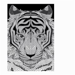 Tiger Head Small Garden Flag (two Sides) by BangZart