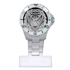 Tiger Head Plastic Nurses Watch by BangZart