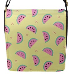 Watermelon Wallpapers  Creative Illustration And Patterns Flap Messenger Bag (s) by BangZart