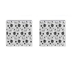 Skull Pattern Cufflinks (square) by BangZart