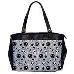 Skull Pattern Office Handbags Front