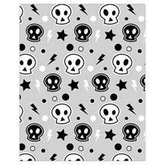 Skull Pattern Drawstring Bag (small)