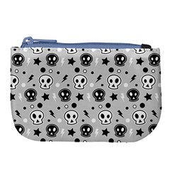 Skull Pattern Large Coin Purse