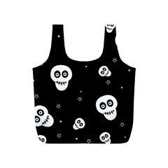 Skull Pattern Full Print Recycle Bags (s) 