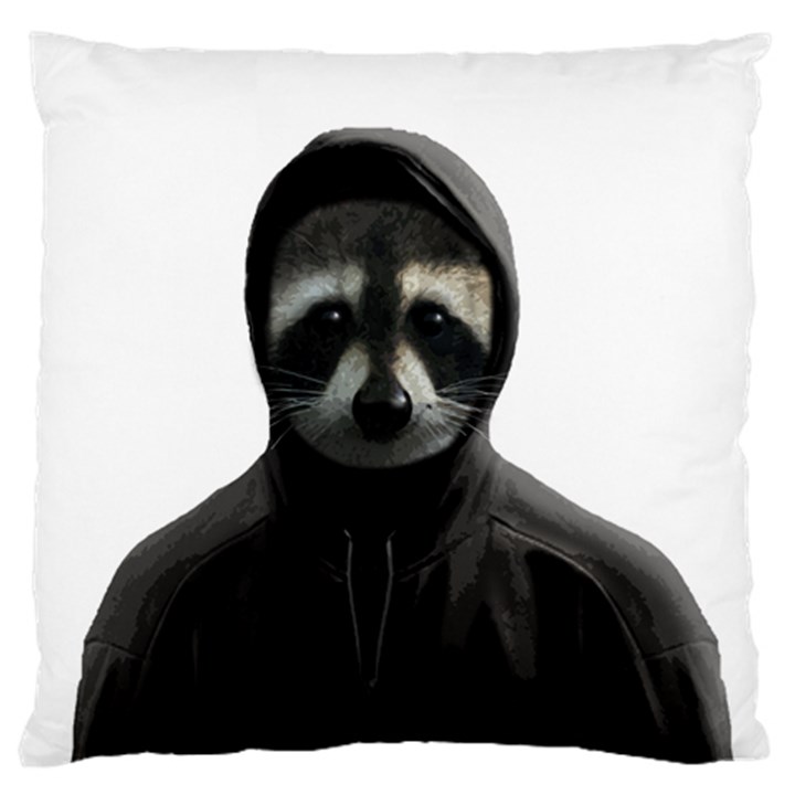 Gangsta raccoon  Large Cushion Case (Two Sides)