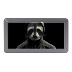 Gangsta Raccoon  Memory Card Reader (mini) by Valentinaart