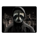 Gangsta raccoon  Fleece Blanket (Small) 50 x40  Blanket Front
