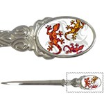 Ornate lizards Letter Openers Front