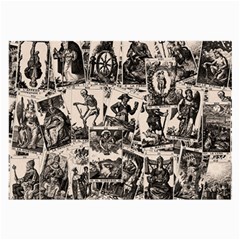 Tarot cards pattern Large Glasses Cloth (2-Side)