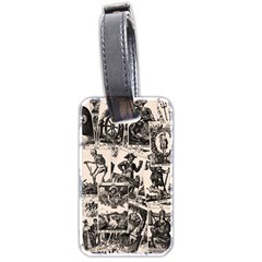 Tarot cards pattern Luggage Tags (Two Sides)