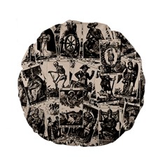 Tarot cards pattern Standard 15  Premium Flano Round Cushions