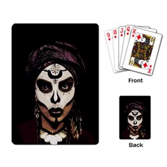 Voodoo  Witch  Playing Card by Valentinaart