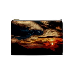 Landscape Cosmetic Bag (medium)  by Valentinaart