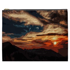 Landscape Cosmetic Bag (xxxl)  by Valentinaart