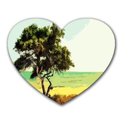 Landscape Heart Mousepads