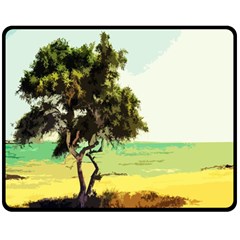 Landscape Fleece Blanket (Medium) 