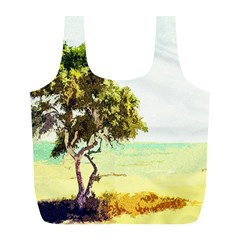 Landscape Full Print Recycle Bags (l)  by Valentinaart