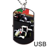 Formula 1 Dog Tag USB Flash (Two Sides) Back