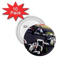 Formula 1 1 75  Buttons (10 Pack)