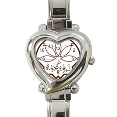 Seal Of Kermanshah  Heart Italian Charm Watch by abbeyz71