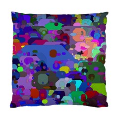 Big And Small Shapes                       Standard Cushion Case (two Sides) by LalyLauraFLM