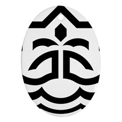 Seal Of Bandar Abbas Oval Ornament (two Sides) by abbeyz71