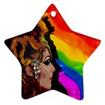 Transvestite Star Ornament (Two Sides) Back