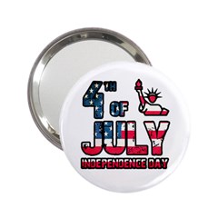 4th Of July Independence Day 2 25  Handbag Mirrors by Valentinaart