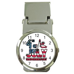 4th Of July Independence Day Money Clip Watches