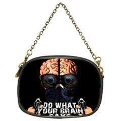 Do What Your Brain Says Chain Purses (one Side) 