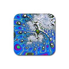 Fractal Fantasy 717b Rubber Coaster (square) 