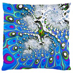 Fractal Fantasy 717b Standard Flano Cushion Case (two Sides)