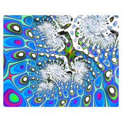 Fractal Fantasy 717b Double Sided Flano Blanket (medium)  by Fractalworld