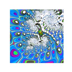 Fractal Fantasy 717b Small Satin Scarf (square) by Fractalworld