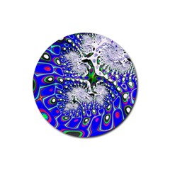 Fractal Fantasy 717c Rubber Coaster (round)  by Fractalworld