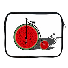 Watermelon Bicycle  Apple Ipad 2/3/4 Zipper Cases by Valentinaart