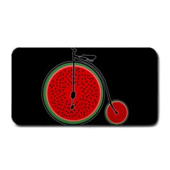 Watermelon Bicycle  Medium Bar Mats by Valentinaart