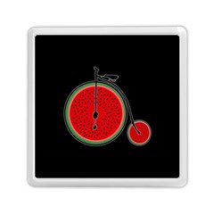 Watermelon Bicycle  Memory Card Reader (square)  by Valentinaart