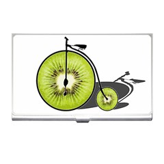 Kiwi Bicycle  Business Card Holders by Valentinaart