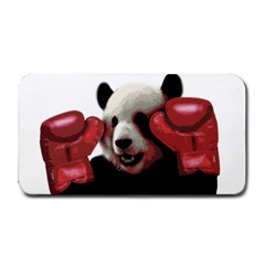 Boxing Panda  Medium Bar Mats by Valentinaart